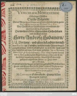 Vehiculum Morientium