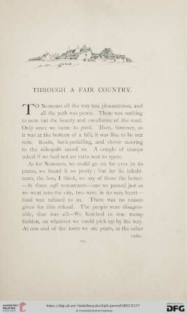Through a Fair Country