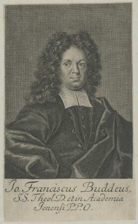 Bildnis des Jo. Franciscus Buddeus