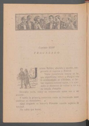 Capítulo XXIII - Fracasado
