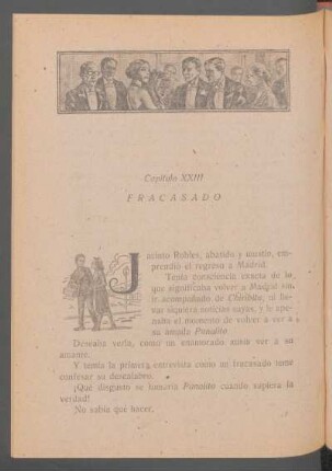Capítulo XXIII - Fracasado