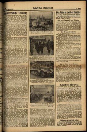 Zweite Ausgabe vom Freitag, den 17. März 1939.