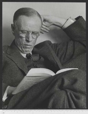 Porträtaufnahme Sinclair Lewis