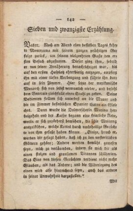 Sieben und zwanzigste Erzählung