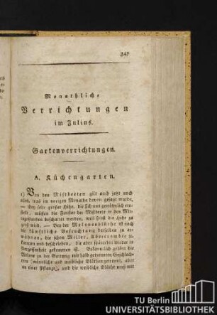 A. Küchengarten.