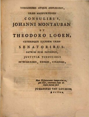 Disputatio Iuridica Inauguralis De Legibus