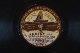 Armide : Grand air: Plus j'observe des lieux / (Gluck)