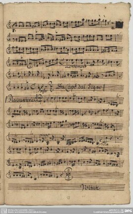 Fasch, J.F., Suiten, FWV K:a3 / Ausw.