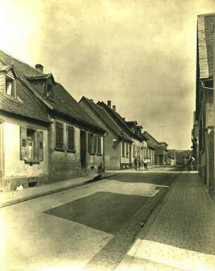 Kaiserslautern: Spitalstraße, zerstört