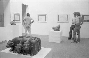 Sommerausstellung Karlsruher Künstler 1976 beim Badischen Kunstverein