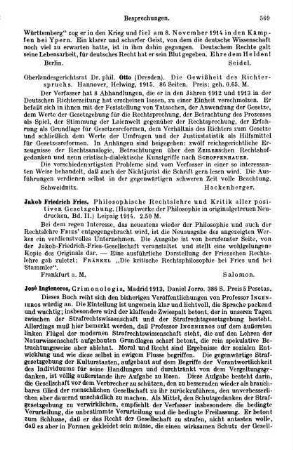 569-570, José Ingieneros. Criminologia. 1913