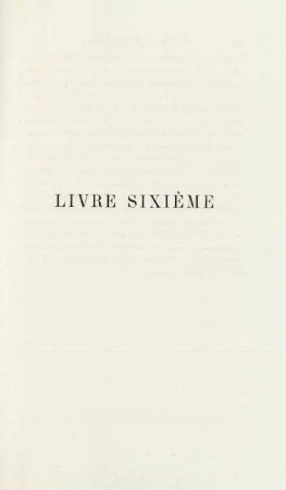Livre sixième
