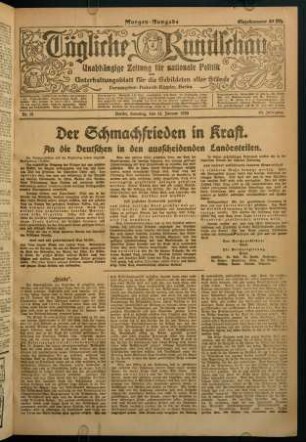 11. Januar (Nr. 19)