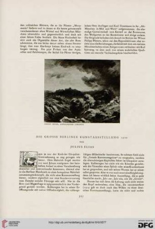 Die große Berliner Kunstausstellung 1910