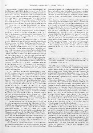 838-839 [Rezension] Müller, Peter, In der Mitte der Gemeinde