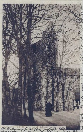 Postkarte, Drossen (Ośno Lubuskie)