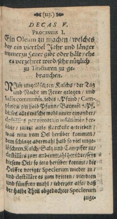 Decas V. Processus I. - X.