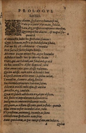Terentivs Christianvs, Sev Comoediae Sacrae Sex, 2. Qua Continentur Sacrae Comoediae Sex. Susanna. Daniel. Triumphus Christi. Typhlus. Pentecoste. Ananias