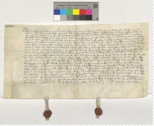 Die Ratsmannen Daming und Kuleman bekunden den Verkauf eines Rentebriefes von 1488 aus dem Salzhause bei St. Lamberti.