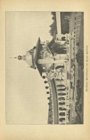 Nördliche Wandelhalle am Haupt-Gebäude