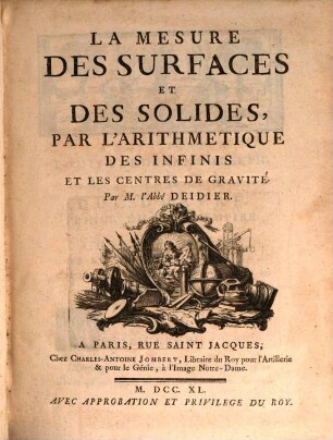 La mesure des surfaces