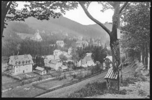 Kipsdorf. Blick auf Kipsdorf