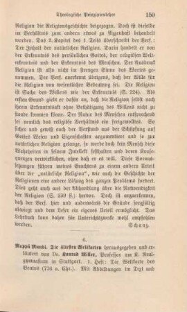 159-163 [Rezension] Mappae mundi; 1. und 2. Heft