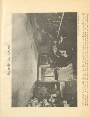 Jägerstr. 53, Rixdorf. Küche und Stube