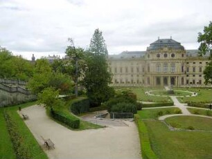 Würzburg: Residenz Hofgarten