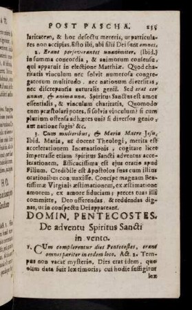 235-243, Hebdomada Pentecostes