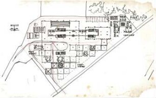 Schneider - Esleben, Paul; Düsseldorf, ARAG - Platz 1 (ehem. Brehmstr. 110); ARAG - Stufenhochhaus, Allgemeine Versicherungs-AG, Hauptverwaltung - Lageplan