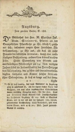 Augsburg.