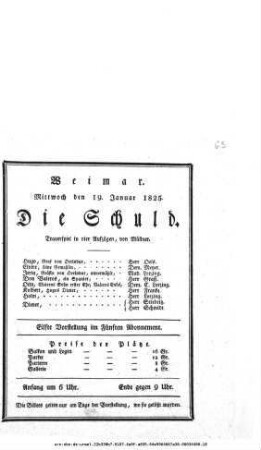 Die Schuld