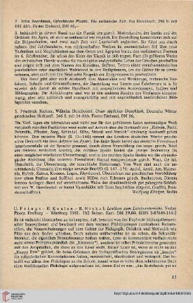 [Rezension von: Friedrich Richter/Wilhelm Hornbostel, Unser tägliches Griechisch. Deutsche Wörter griechischer Herkunft (Kulturgeschichte der antiken Welt)]