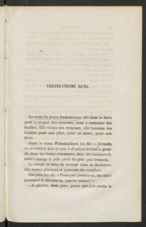 Trente-Unième Runa.
