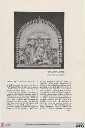 82: Hindu art and its ideals
