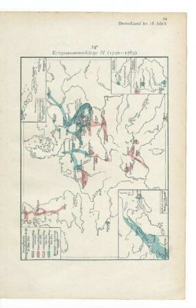 Kriegszusammenhänge IV (1740 - 1763)