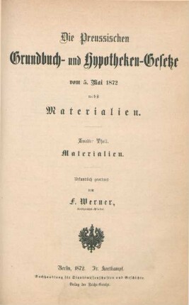 Theil 2: Materialien
