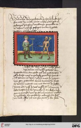 27. Kapitel: (M)An sol nit vbel mit vbel rech(e)n...