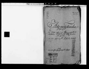 Fürbitte während der Schwangerschaft und Danksagung nach der Entbindung der Erbprinzessin [Luise]