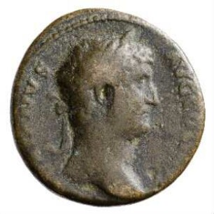 Münze, Dupondius, 134 - 138 n. Chr.