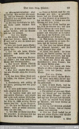 Der 103. Psalm