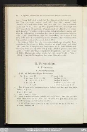 II. Formenlehre.