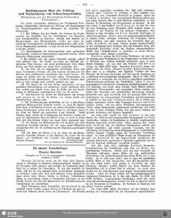 Zu unsrer Kunstbeilage : Theodor Knoblich. Fritz Borgstedt