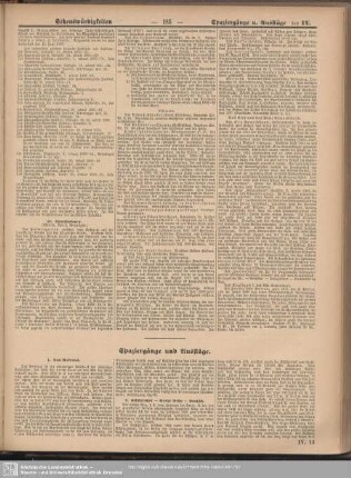 Spaziergänge und Ausflüge
