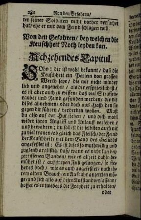 Achtzehendes Capitul.