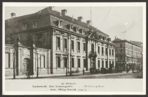 Ansichtskarte „Altes Kammergericht“, Lindenstraße