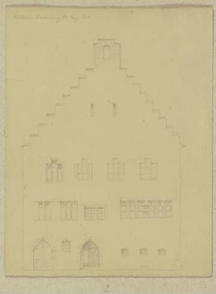 Fassade des Ravensburger Rathauses