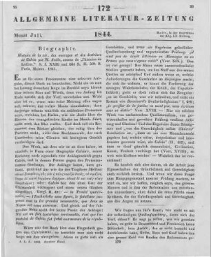 Audin, J. M. V.: Histoire de la vie, des ouvrages et des doctrines de Calvin. Paris: Maison 1841