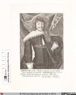 Bildnis Martin Opitz (1627 von Boberfeld)